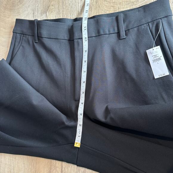 Gap High Rise Double Knit Wide-Leg Pants Black L - Picture 12 of 13